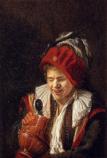 Judith leyster A Youth with a Jug oil painting image